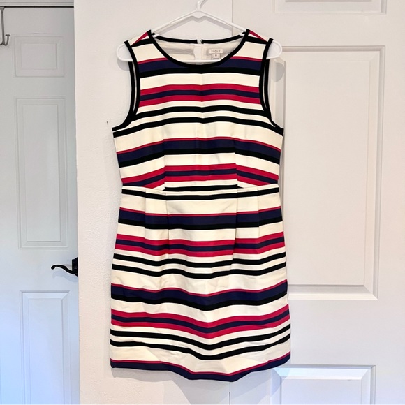 J. Crew Multicolor Striped Dress with Pockets - Picture 12 of 14